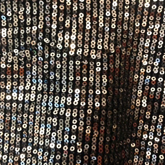 Black Sequin Dress - Picture 3 of 7